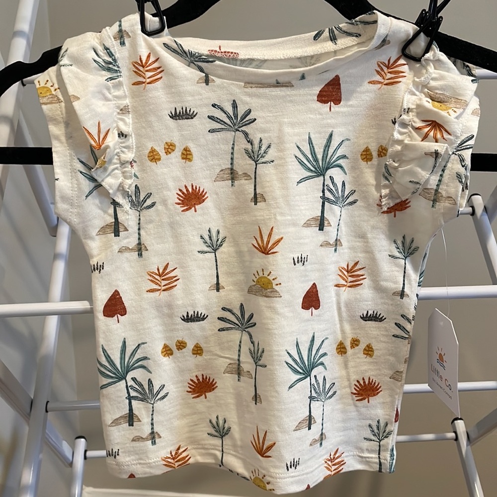 NWT Little co. Organic shirt